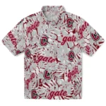 Colgate Raiders Hawaiian Shirt – Hibiscus Overlay