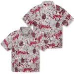 Colgate Raiders Hawaiian Shirt – Hibiscus Overlay