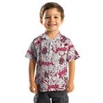 Colgate Raiders Hawaiian Shirt – Hibiscus Overlay