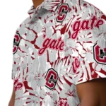 Colgate Raiders Hawaiian Shirt – Hibiscus Overlay