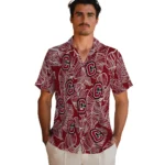 Colgate Raiders Hawaiian Shirt – Leaf Outline