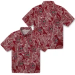 Colgate Raiders Hawaiian Shirt – Leaf Outline
