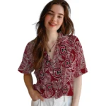Colgate Raiders Hawaiian Shirt – Leaf Outline