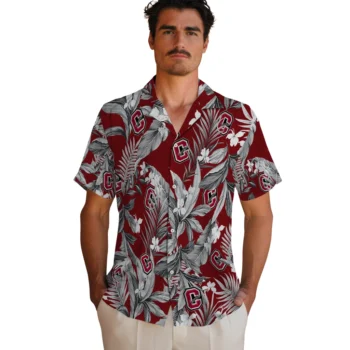colgate raiders palm leaves maroon hawaiian shirts fashion forward