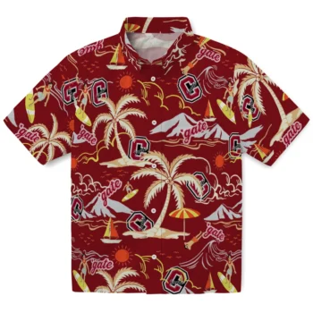 colgate raiders palm tree island maroon hawaiian shirts best selling