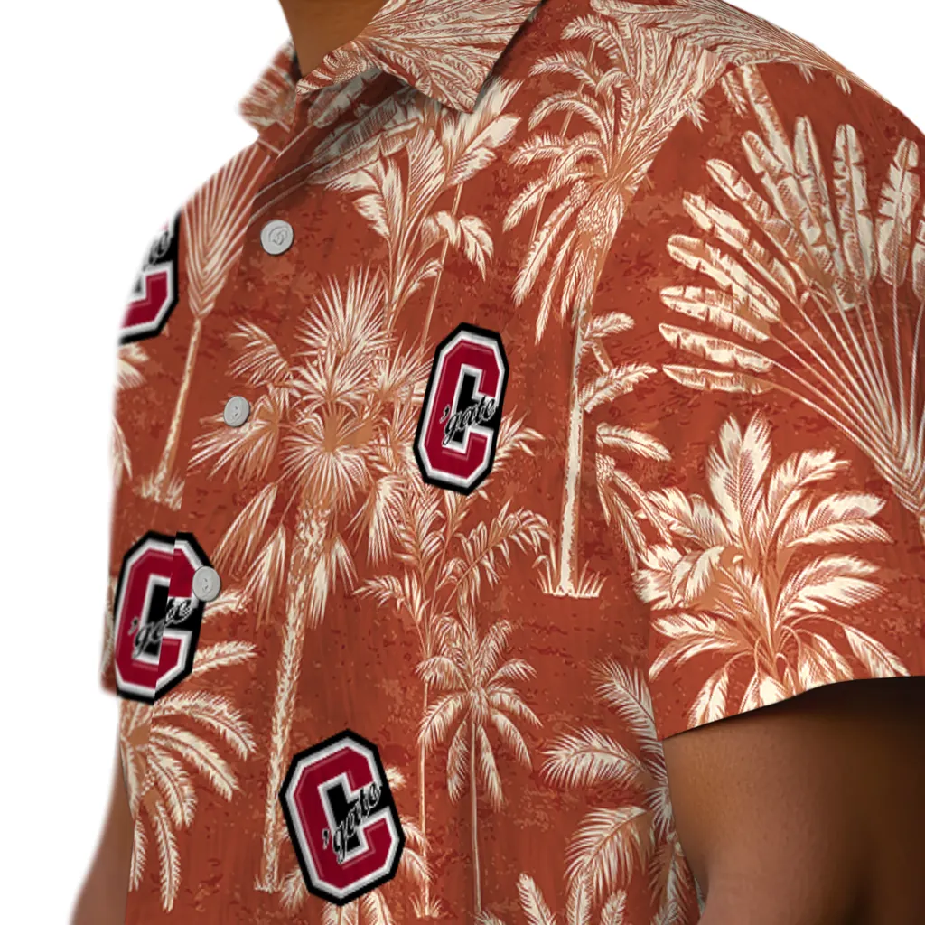 Colgate Raiders Hawaiian Shirt - Vintage Palm Tree colgate raiders palm shadows maroon hawaiian shirts trendy