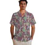Colorado Avalanche Hawaiian Shirt – Anthurium Overlay
