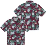 Colorado Avalanche Hawaiian Shirt – Flamingo and Hibiscus