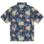 Colorado Avalanche Hawaiian Shirt – Flamingo Hibiscus