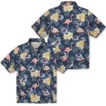 Colorado Avalanche Hawaiian Shirt – Flamingo Hibiscus