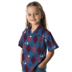 Colorado Avalanche Hawaiian Shirt – Golfing Plaid