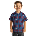 Colorado Avalanche Hawaiian Shirt – Golfing Plaid