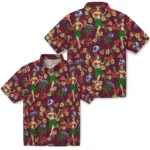 Colorado Avalanche Hawaiian Shirt – Hawaiian Girls Design