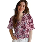 Colorado Avalanche Hawaiian Shirt – Hibiscus Blooms