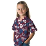 Colorado Avalanche Hawaiian Shirt – Hibiscus Flower Design