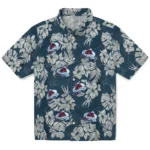 Colorado Avalanche Hawaiian Shirt – Hibiscus Flowers