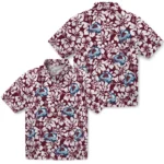 Colorado Avalanche Hawaiian Shirt – Hibiscus Motif