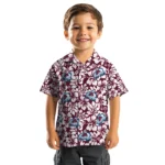 Colorado Avalanche Hawaiian Shirt – Hibiscus Motif