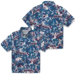 Colorado Avalanche Hawaiian Shirt – Hibiscus Overlay