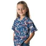 Colorado Avalanche Hawaiian Shirt – Hibiscus Overlay