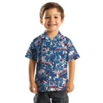 Colorado Avalanche Hawaiian Shirt – Hibiscus Overlay