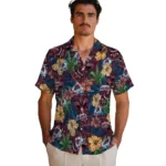 Colorado Avalanche Hawaiian Shirt – Hibiscus Tiki Jungle