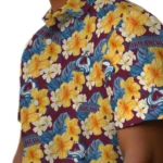 Colorado Avalanche Hawaiian Shirt – Hibiscus Tropics