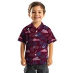 Colorado Avalanche Hawaiian Shirt – Palm And Clouds