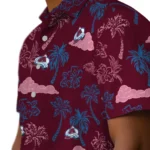 Colorado Avalanche Hawaiian Shirt – Palm And Clouds