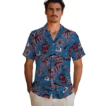 Colorado Avalanche Hawaiian Shirt – Palm Sunset