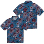 Colorado Avalanche Hawaiian Shirt – Palm Sunset