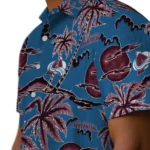 Colorado Avalanche Hawaiian Shirt – Palm Sunset
