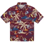 Colorado Avalanche Hawaiian Shirt – Palm Tree Island