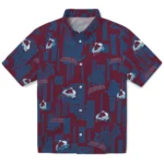 Colorado Avalanche Hawaiian Shirt – Turtle Lines
