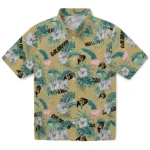 Colorado Buffaloes Hawaiian Shirt – Flamingo and Hibiscus