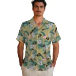 Colorado Buffaloes Hawaiian Shirt – Flamingo and Hibiscus
