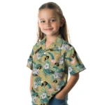 Colorado Buffaloes Hawaiian Shirt – Flamingo and Hibiscus