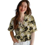 Colorado Buffaloes Hawaiian Shirt – Hibiscus Flower Design