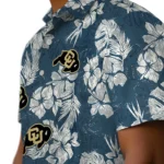 Colorado Buffaloes Hawaiian Shirt – Hibiscus Flowers
