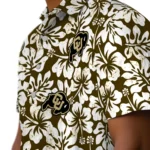 Colorado Buffaloes Hawaiian Shirt – Hibiscus Motif