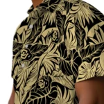 Colorado Buffaloes Hawaiian Shirt – Monstera Layer