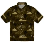 Colorado Buffaloes Hawaiian Shirt – Palm And Clouds