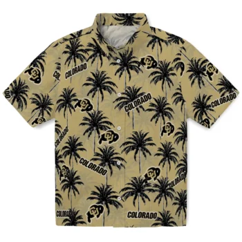 colorado buffaloes palm grove gold hawaiian shirts best selling