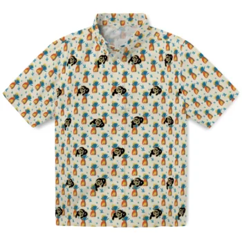 colorado buffaloes pineapple delight beige hawaiian shirts best selling