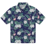 Colorado Rockies Hawaiian Shirt – Flamingo and Hibiscus