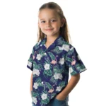 Colorado Rockies Hawaiian Shirt – Flamingo and Hibiscus