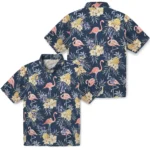 Colorado Rockies Hawaiian Shirt – Flamingo Hibiscus