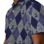 Colorado Rockies Hawaiian Shirt – Golfing Plaid
