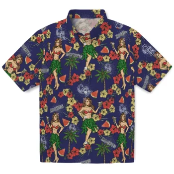 colorado rockies hawaiian girls design blue hawaiian shirts best selling