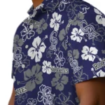 Colorado Rockies Hawaiian Shirt – Hibiscus Flower Design